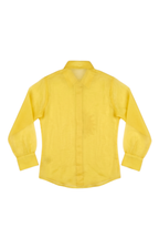 The Crimson Yellow Sunflower Organza Shirt