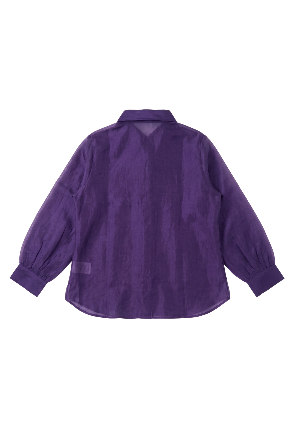 The Purple Sunflower Pure Organza Shirt