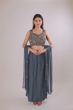 Sterling Ash Embroidered Lehenga Set