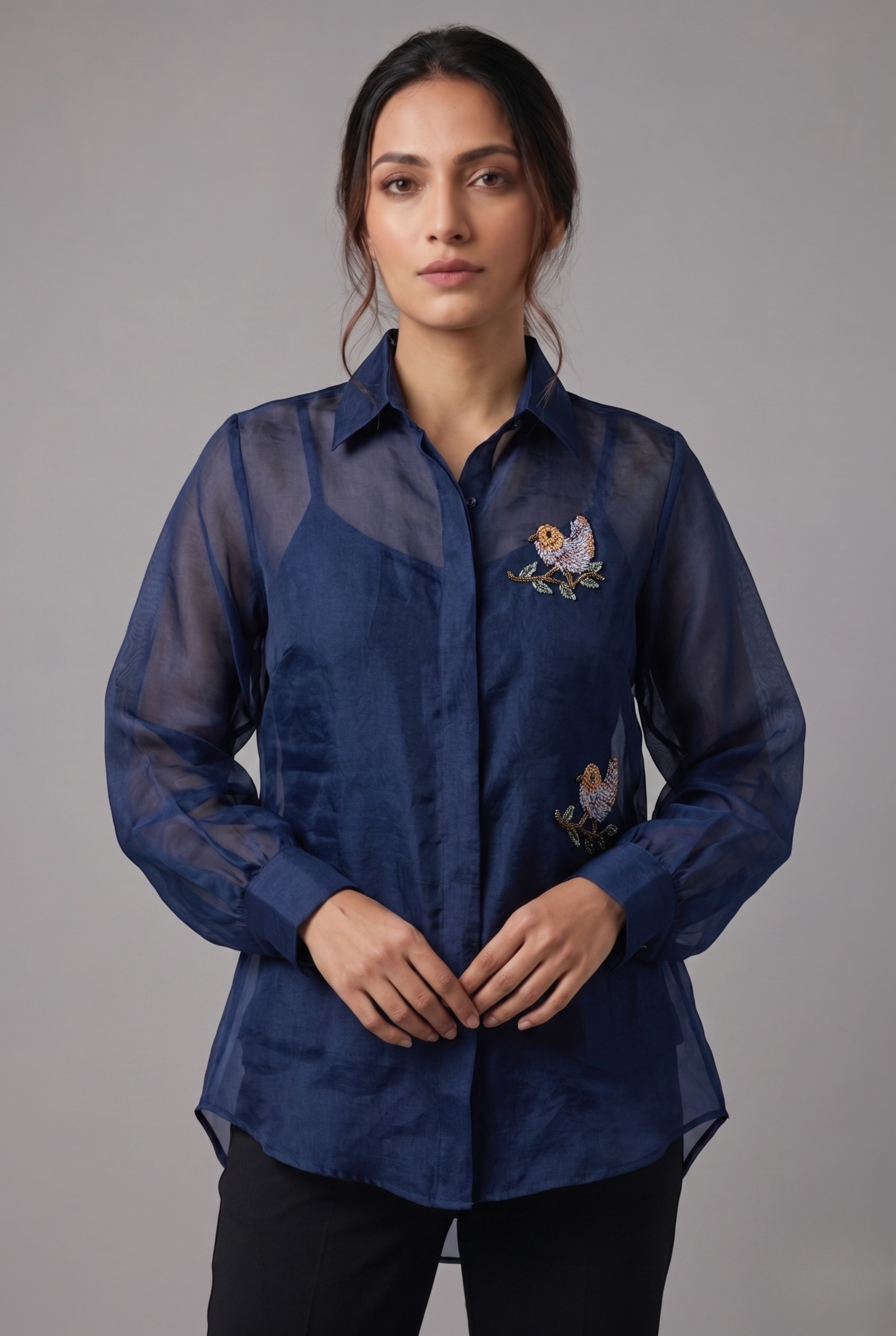 The Enchanted Branch Organza Shirt