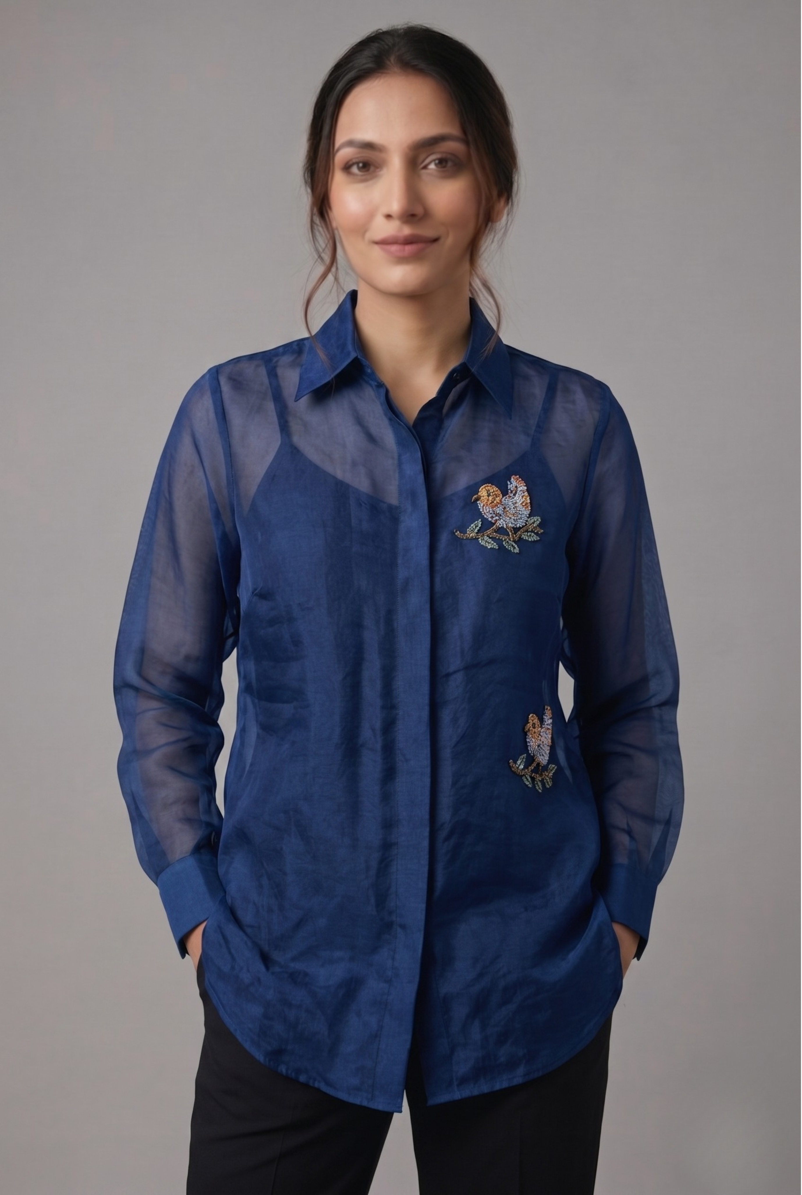 The Enchanted Branch Organza Shirt