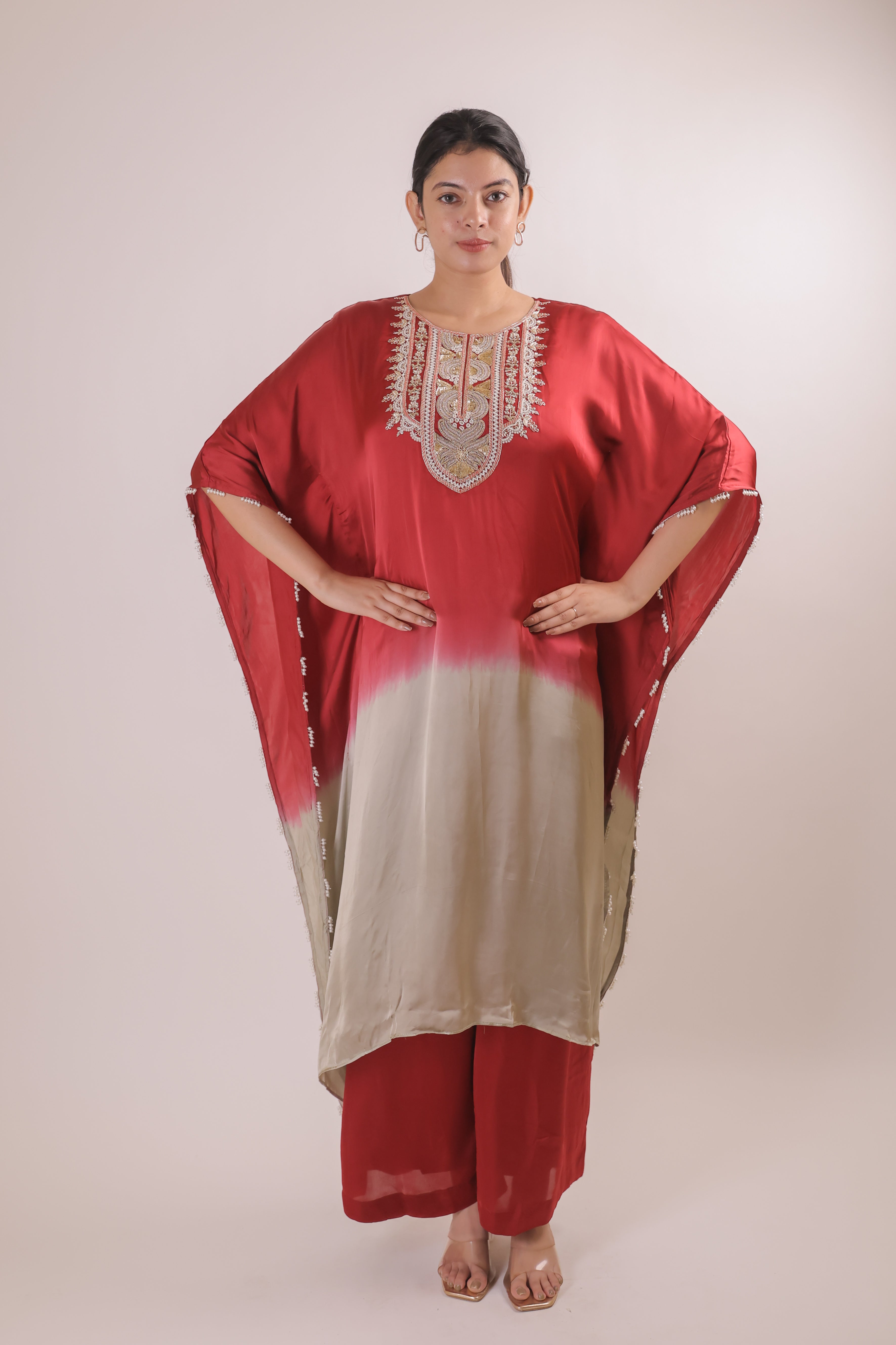 Shaded Kaftan Set