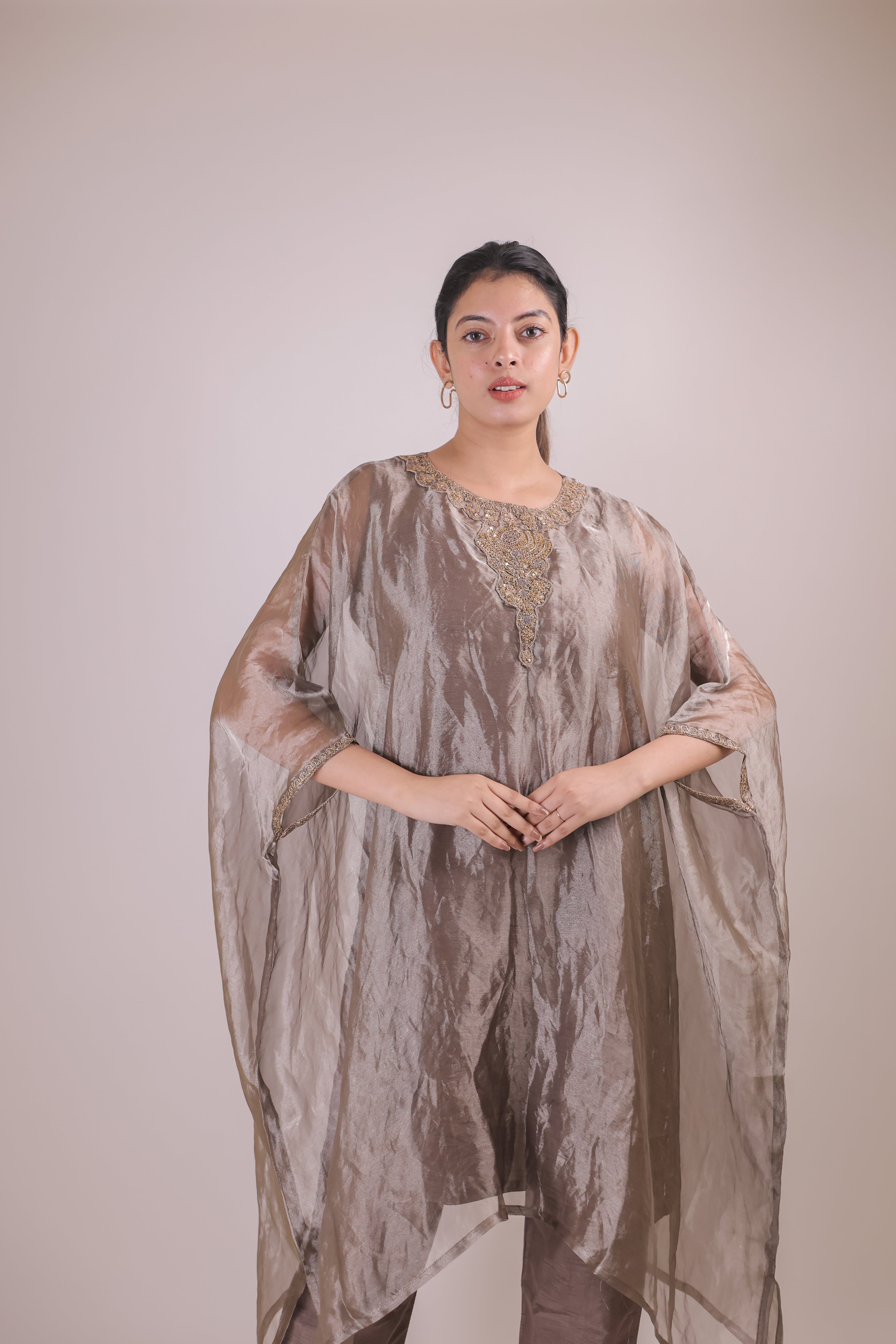 Tissue Kaftan Set
