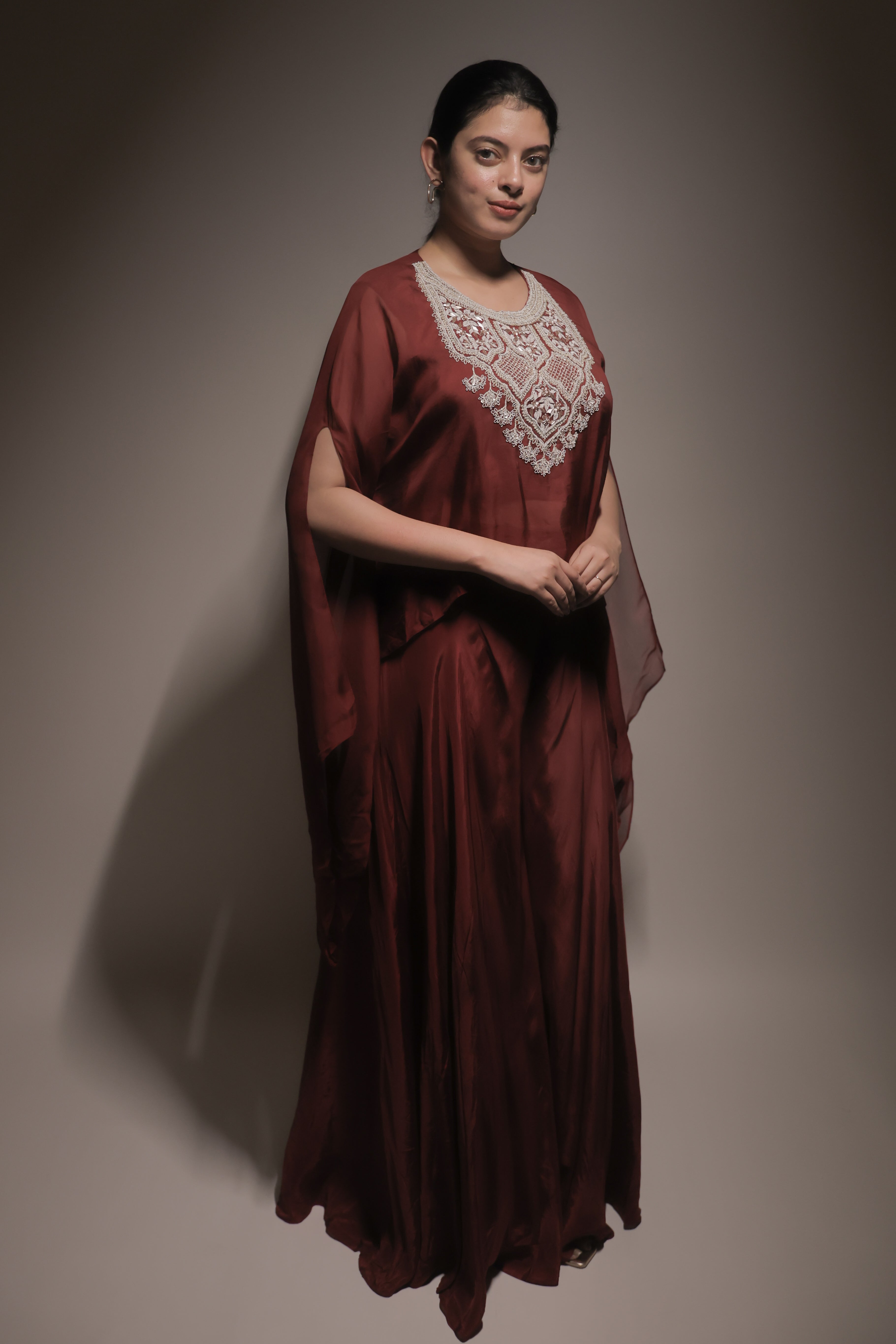 Kora Cape with Pallazo